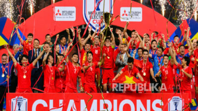 Vietnam Juara Piala AFF 2024, Kalahkan Thailand dengan Agregat 5-3