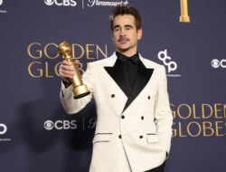 Colin Farrell Raih Golden Globes Berkat Perannya di The Penguin