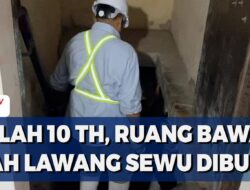 Setelah 10 Th, Ruang Bawah Tanah Lawang Sewu Dibuka