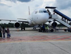 Trafik Bandara SSK II Pekanbaru Selama Nataru, Penumpang Naik 8%, Kargo Melonjak 54%