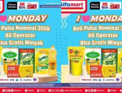 DISKON 3 Promo Minyak Goreng di Alfamart dan Indomaret 7-8 Januari,SunCo,Tropical dan Sania Murah