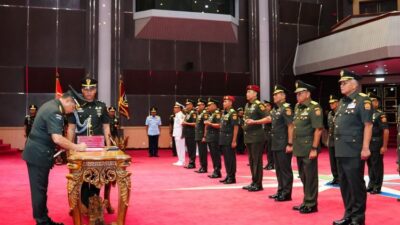 Panglima TNI Pimpin Sertijab Pangkogabwilhan I hingga Dankodiklat TNI