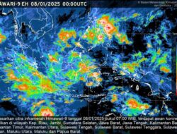 Bibit Siklon Tropis 97S Dekati Selatan Pulau Jawa, BMKG Ungkap Dampaknya