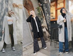 7 Inspirasi Paduan Long Outer Hijab Kekinian, Dijamin Tidak Boring