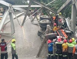 Pemerintah Minta Perusahaan Truk Semen Bangun Ulang Jembatan Busui Kaltim-Kalsel yang Ambruk