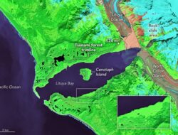 Ini Dia Tsunami Tertinggi di Dunia, Ketinggian Mencapai 524 Meter