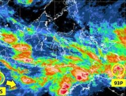 Waspada Cuaca Ekstrem Akibat Duet Bibit Siklon 90S dan 91S dan Vorteks Borneo, Area Mana yang Terdampak?