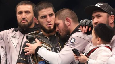 Jadwal UFC 311: Islam Makhachev Bisa Pecahkan Rekor Mentornya, Khabib Nurmagomedov, Bila Kalahkan Arman Tsarukyan