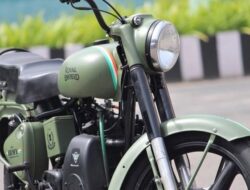 Moge Royal Enfield Super Irit, Pakai Mesin Diesel Tempuh 80 Km Cukup Modal 1 Liter