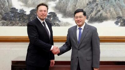 Wakil Presiden Cina Temui Elon Musk