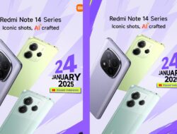 Xiaomi Redmi Note 14 Series Rilis di Indonesia 24 Januari 2025,Cek Prediksi Harga dan Spesifikasi