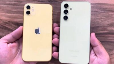 Duel Harga HP iPhone 11 Vs Samsung Galaxy A54 5G Selisih Rp 150 Ribu di Januari 2025,Pilih Mana?