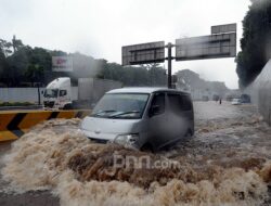 Hujan Semalaman, Beberapa Ruas Jalan di Jakarta Banjir, Ini Lokasinya