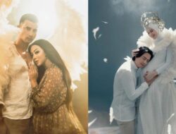 7 Foto Maternity Artis Bertema Guardian Angel seperti Negeri Dongeng