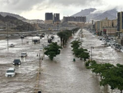 Mekah – Madinah Diterjang Banjir Bandang, Aktivitas Warga Terganggu