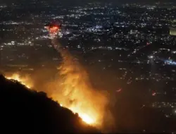 Kebakaran California Capai Hollywood Hills, Bukit Tempat Tulisan Hollywood yang Ikonik