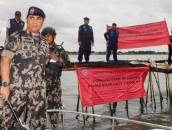 Pagar Bambu 30 KM di Laut Tangerang Akhirnya Disegel KKP,Rugikan Nelayan Hingga Rp 8 Miliar