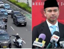 Raffi Ahmad Diduga Pakai Mobil Lexus Berpelat RI 36,Nasib Anggota Patwal Tunjuk-tunjuk Disorot