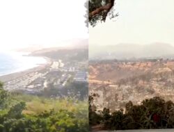 Foto-foto ‘Before-After’ Kebakaran Dahsyat di Los Angeles, Bak Surga Neraka!