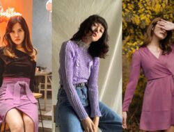 5 Inspirasi Fashion Warna Baju Ungu, Terlihat Mahal dan Mewah