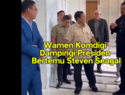 Ternyata Prabowo dan Steven Seagal Saling Kenal Selama 35 Tahun