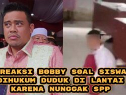 Reaksi Tak Terduga Bobby Nasution soal Siswa Dihukum Duduk di Lantai karena Nunggak SPP di Medan