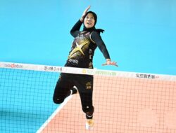 Liga Voli Korea – Setelah Kakak Libero Red Sparks Kena Headshot, Megawati Bikin Middle Blocker IBK Altos Meringis Lagi