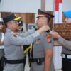 Polres Inhil Melantik Iptu Andi Fernando Purba sebagai Kapolsek Gaung Anak Serka