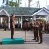 Inspektur Upacara dari Kajati Maluku Membacakan Amanat Jaksa Agung dalam Peringatan HUT Persatuan Jaksa Indonesia yang ke-74