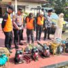 Polsek Tembilahan Hulu Mengadakan Apel Siaga Karhutla Bersama Forkopimcam