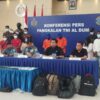 Tim Lanal Dumai mengamankan 19 calon PMI setelah melakukan dua kali tembakan, dua tekong dinyatakan positif narkoba