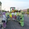 Pawai Taaruf MTQ Provinsi di Bengkalis Menampilkan Perahu Lanco dari Kampar