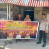 Polsek TPTM Memasang Spanduk Imbauan Larangan Membakar Lahan untuk Mencegah Karhutla