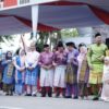 Bupati Herman Ikut Serta dalam Pawai Ta’aruf MTQ ke-43 Provinsi Riau di Bengkalis