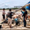 Warga Mulai Tak Nyaman dengan Kembalinya Puluhan Rakit Peti Beroperasi di Pulau Aro pada Malam Hari
