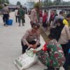 Kapolsek Sungai Batang Memimpin Aksi Pembersihan Sampah Plastik