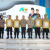 Kapolres Inhil Menerima Piagam Penghargaan Pelayanan Prima dari Kapolri secara Langsung