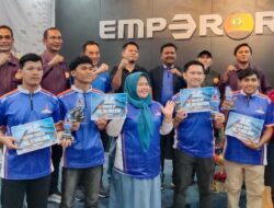 Pebiliar Pekanbaru Mendominasi Podium di Kejuaraan Biliar Piala Wali Kota Emperor Championship