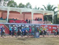 Motorcross di Inhu Menjadi Sarana Penjaringan Bakat dan Pencegahan Narkoba dalam Peringatan Hari Bhayangkara ke-79