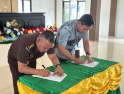 Kajari SBB Menandatangani MoU dengan BRI KC Masohi untuk Memperkuat Sinergi Tata Kelola Keuangan