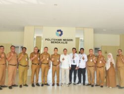 Polbeng dan Inspektorat Bengkalis Sepakat Kolaborasi Tridharma Perguruan Tinggi