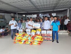 Pelindo Regional 1 Pekanbaru Memberikan Bantuan kepada SMPIT Madani melalui Yayasan Human Initiative Riau