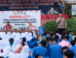 Kombes Anom Mendorong Siswa untuk Menggalakkan Program Green Policing di SMK Labor Pekanbaru