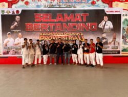 Tujuh Petarung Melangkah ke Babak Semifinal Kejuaraan Provinsi Tarung Derajat Riau 2025