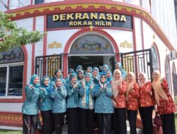 Ketua TP PKK Riau Mendorong Sinergi dan Peningkatan Kualitas Produk Kerajinan di Dekranasda Rohil