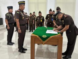Anto Widi Nugroho Dilantik Sebagai Kepala Kejaksaan Negeri Seram Bagian Barat