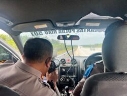 Dirlantas Polda Riau Menggunakan Speed Gun Untuk Pengawasan Ketat di Tol Riau demi Keselamatan