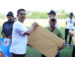 Final Tournement Kapolres Inhil Cup 3 Diwarnai Meriah dengan Ribuan Penonton