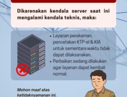 Layanan KTP-el dan KIA di Disdukcapil Pekanbaru Dihentikan Sementara Akibat Gangguan Sistem