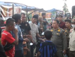 Satpol PP Pekanbaru Sosialisasikan Tempat Relokasi Bagi PKL Parit Belanda